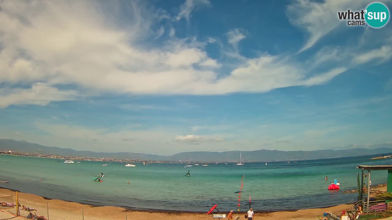 Webcam Cagliari Windsurf Club – Live from Poetto Beach