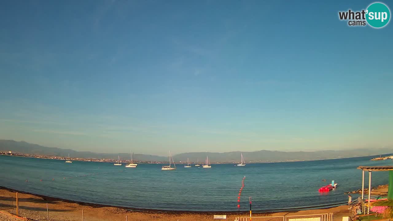 Webcam Cagliari Windsurf Club – Live from Poetto Beach