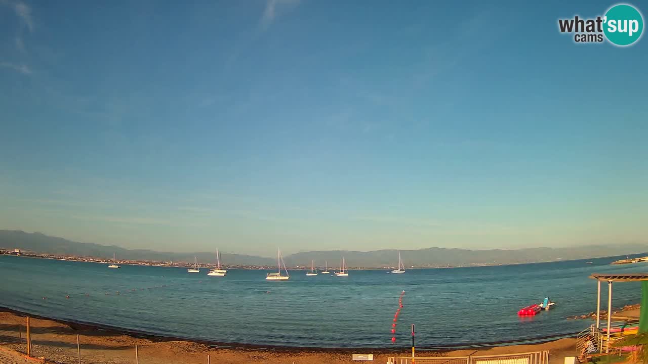 Webcam Cagliari Windsurf Club – Live from Poetto Beach