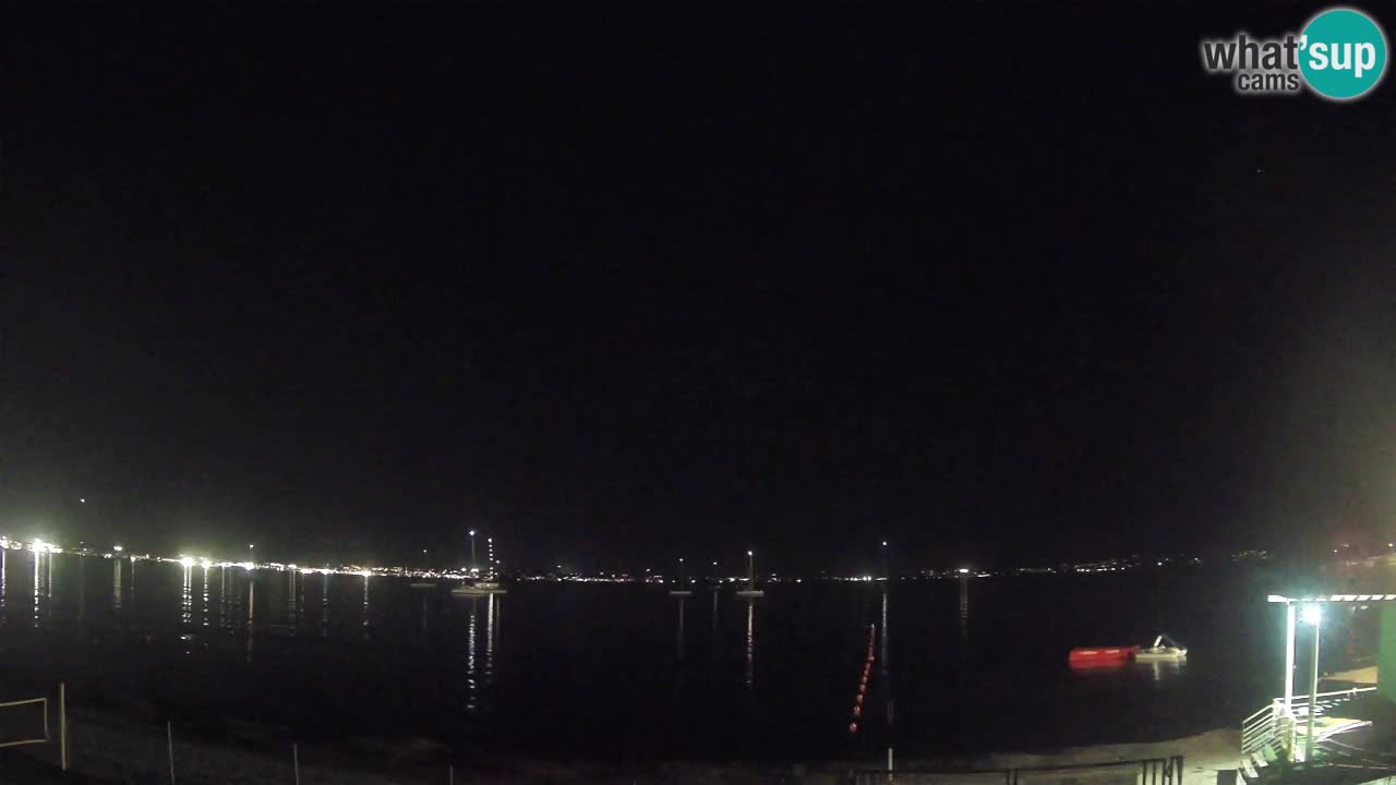 Spletna kamera Cagliari Windsurf Club – Pogled v živo s plaže Poetto