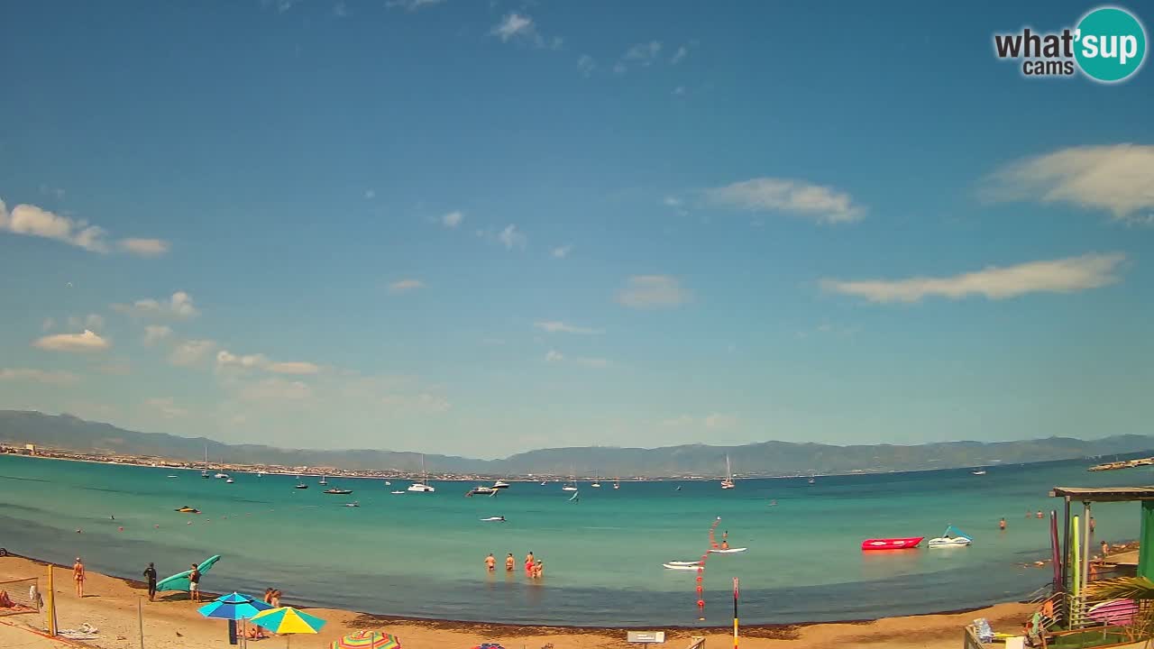 Webcam Cagliari Windsurf Club – Live from Poetto Beach