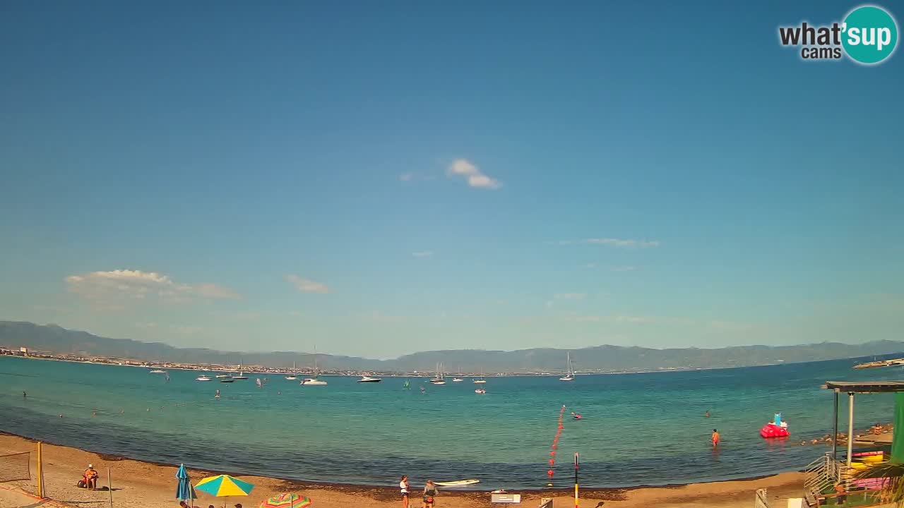 Webcam Cagliari Windsurf Club – Live from Poetto Beach