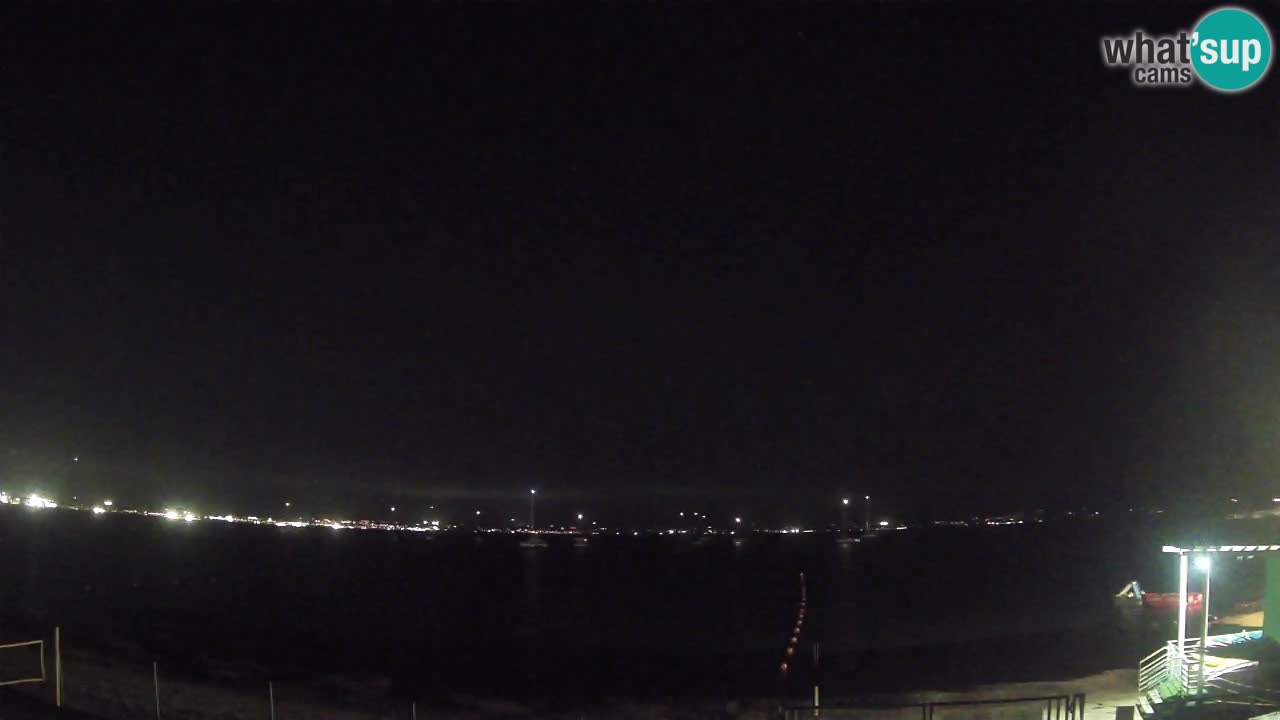 Spletna kamera Cagliari Windsurf Club – Pogled v živo s plaže Poetto