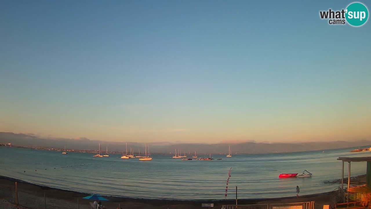 Webcam Cagliari Windsurf Club – Spiaggia del Poetto in diretta