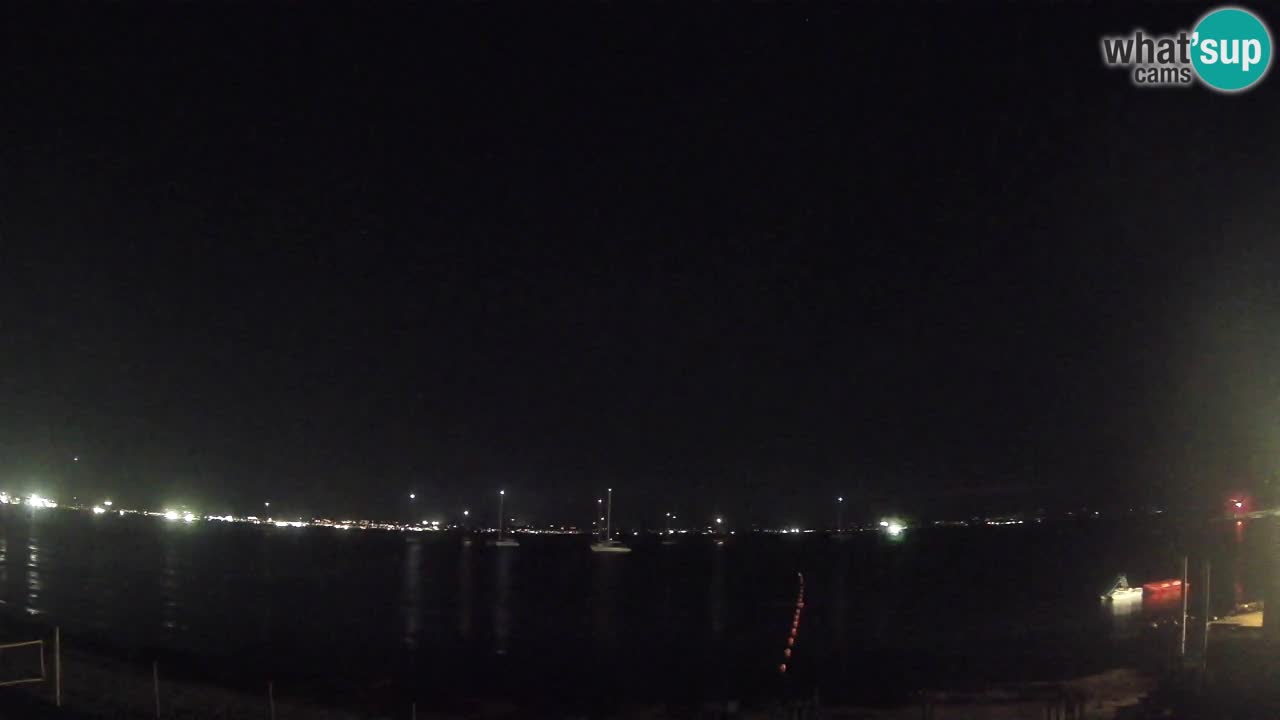 Webcam Cagliari Windsurf Club – Playa del Poetto en directo