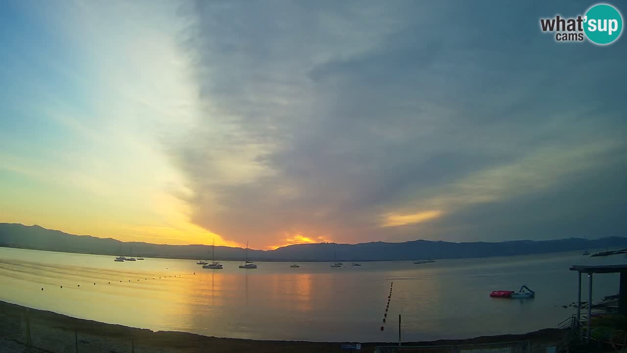 Webcam Cagliari Windsurf Club – Liveblick vom Poetto Strand