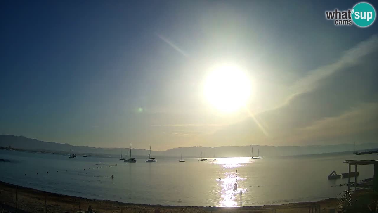 Webcam Cagliari Windsurf Club – Spiaggia del Poetto in diretta
