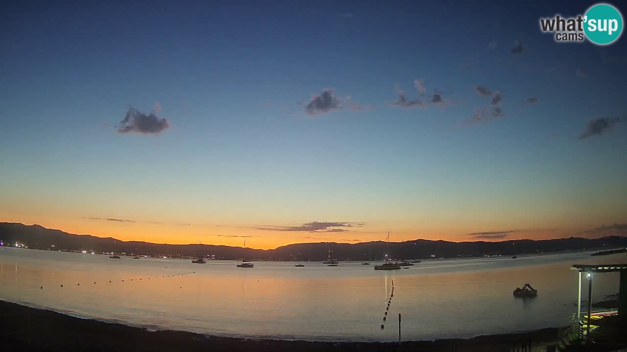 Webcam Cagliari Windsurf Club – Spiaggia del Poetto in diretta