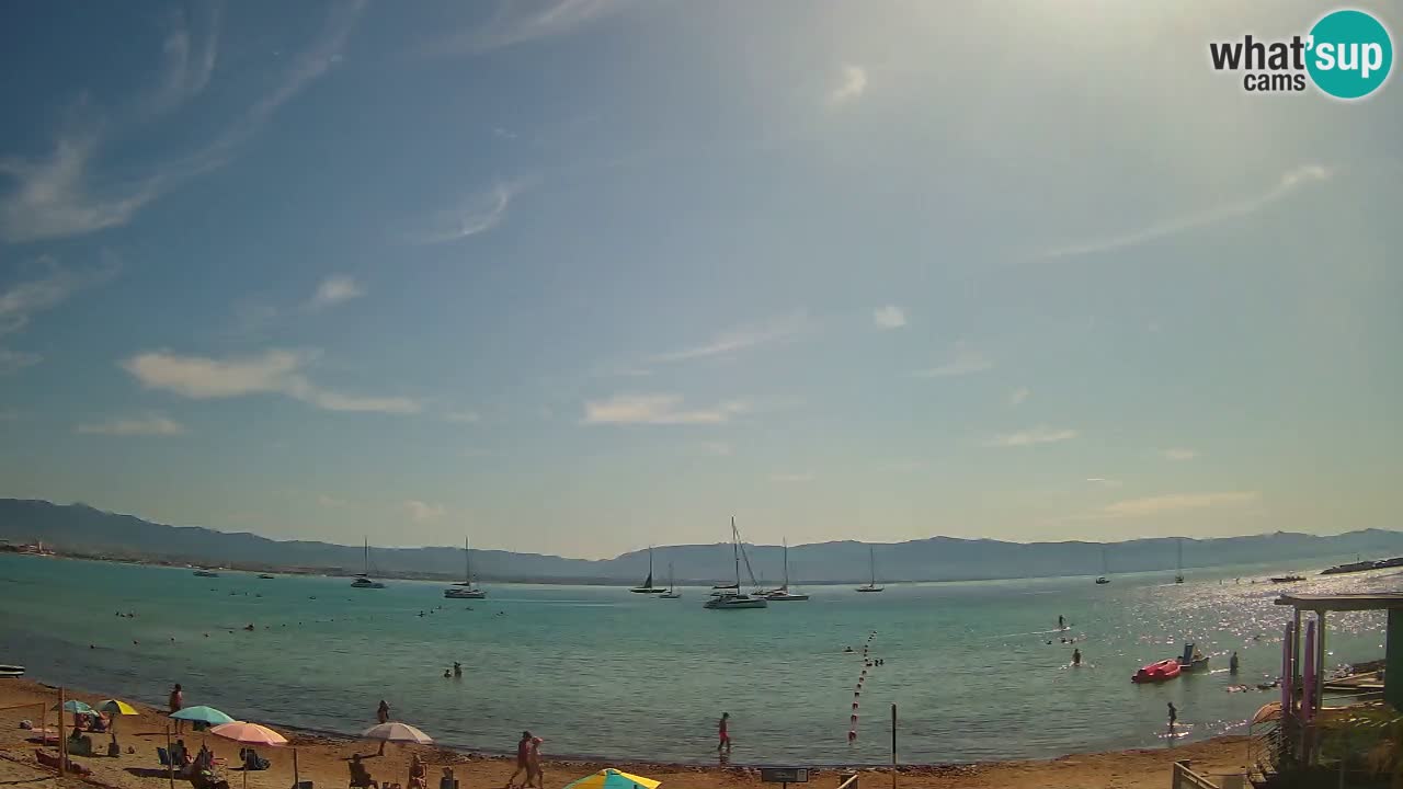 Webcam Cagliari Windsurf Club – Plage du Poetto en direct