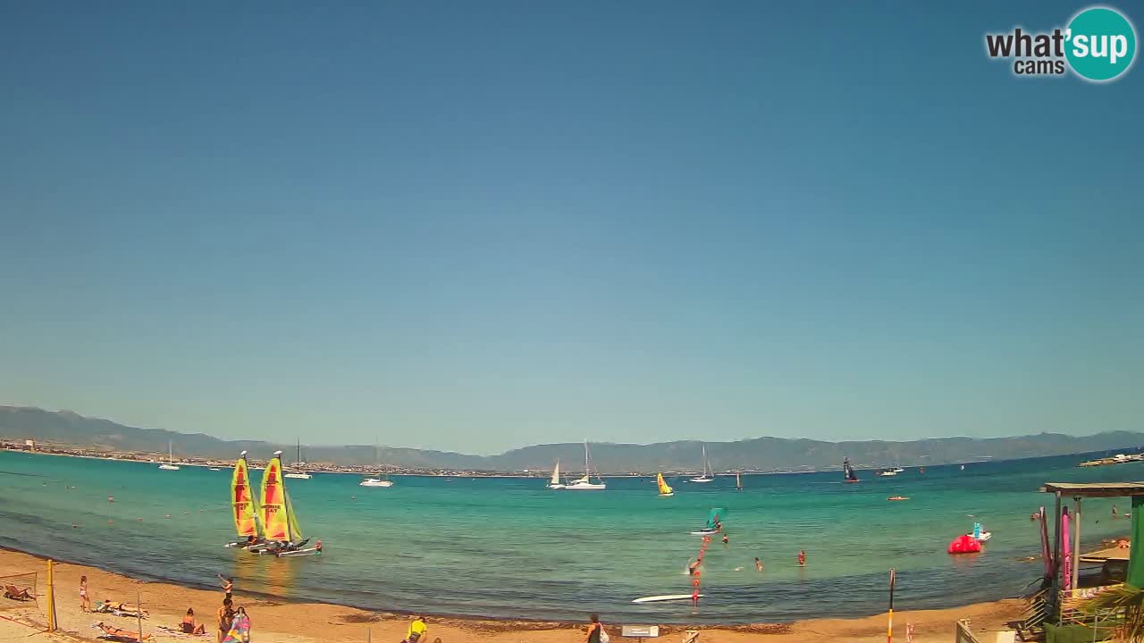 Webcam Cagliari Windsurf Club – Live from Poetto Beach