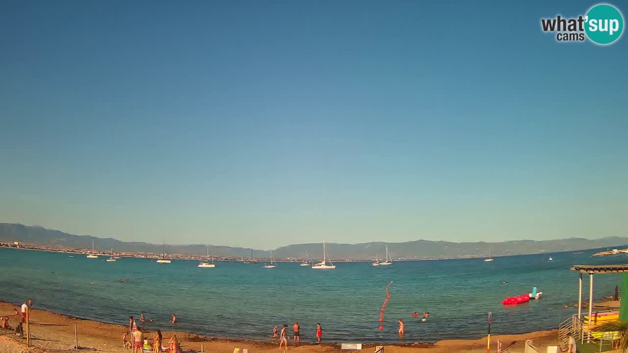 Webcam Cagliari Windsurf Club – Live from Poetto Beach