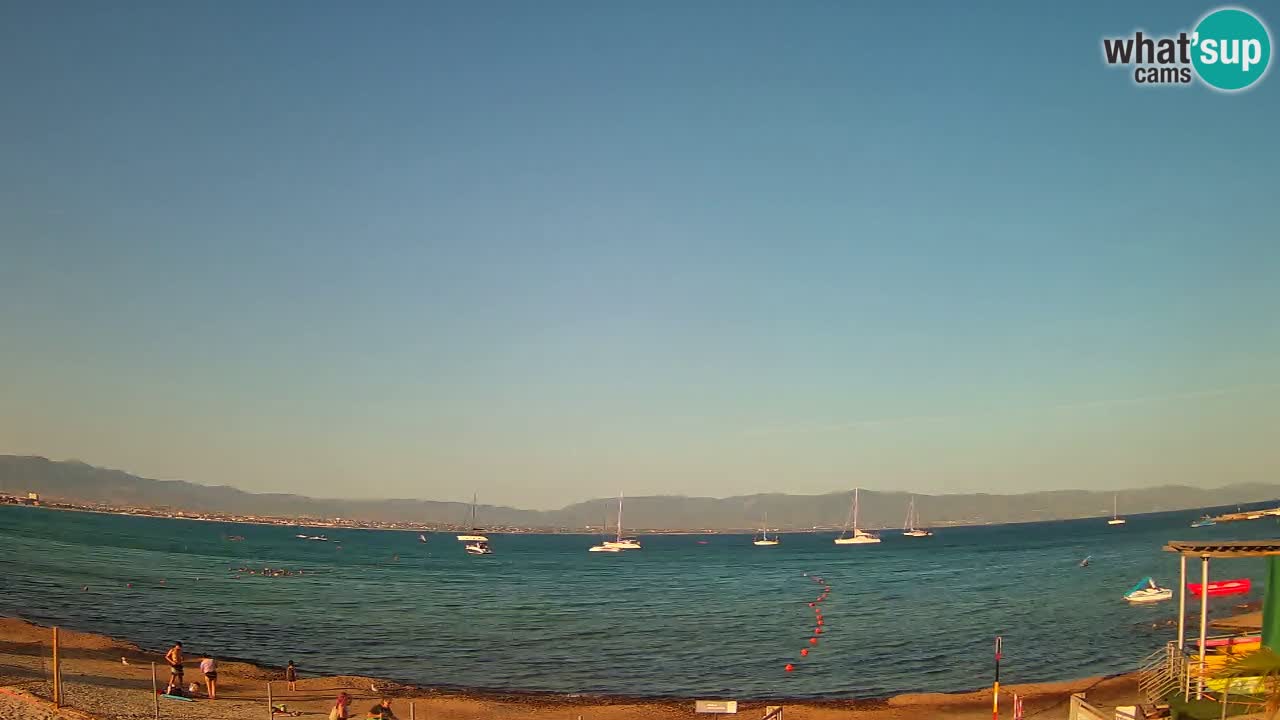 Webcam Cagliari Windsurf Club – Live from Poetto Beach