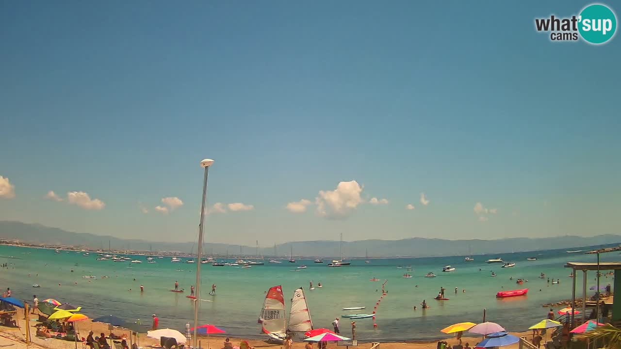 Webcam Cagliari Windsurf Club – Live from Poetto Beach