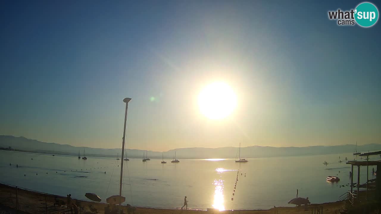 Webcam Cagliari Windsurf Club – Liveblick vom Poetto Strand