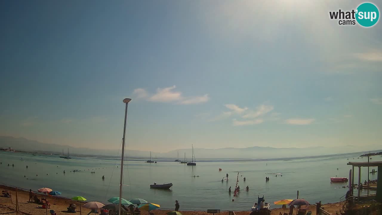 Webcam Cagliari Windsurf Club – Spiaggia del Poetto in diretta
