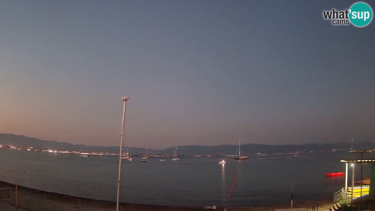 Webcam Cagliari Windsurf Club – Spiaggia del Poetto in diretta