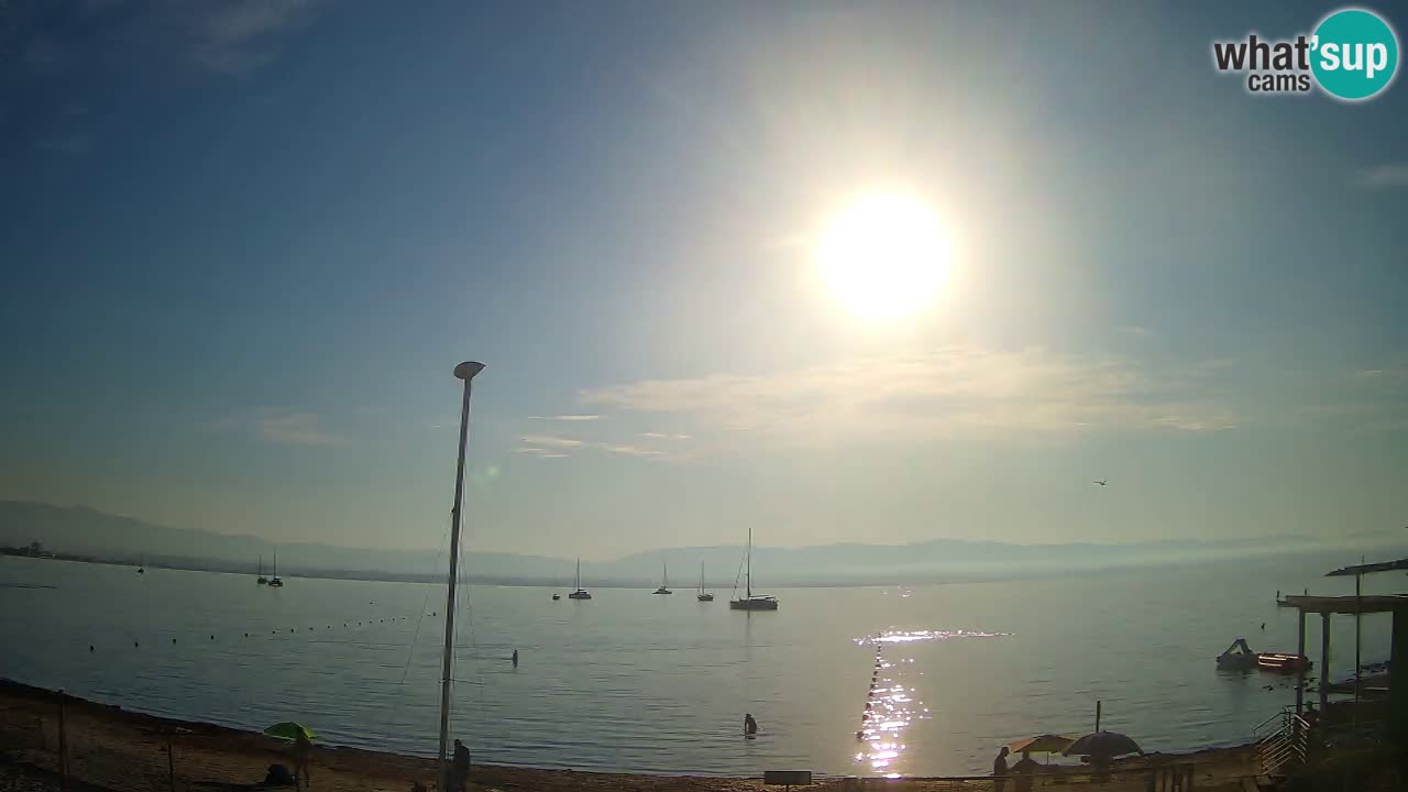Web kamera Cagliari Windsurf Club – Poetto plaža uživo