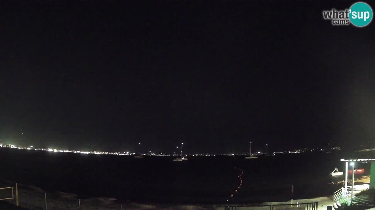 Webcam Cagliari Windsurf Club – Plage du Poetto en direct