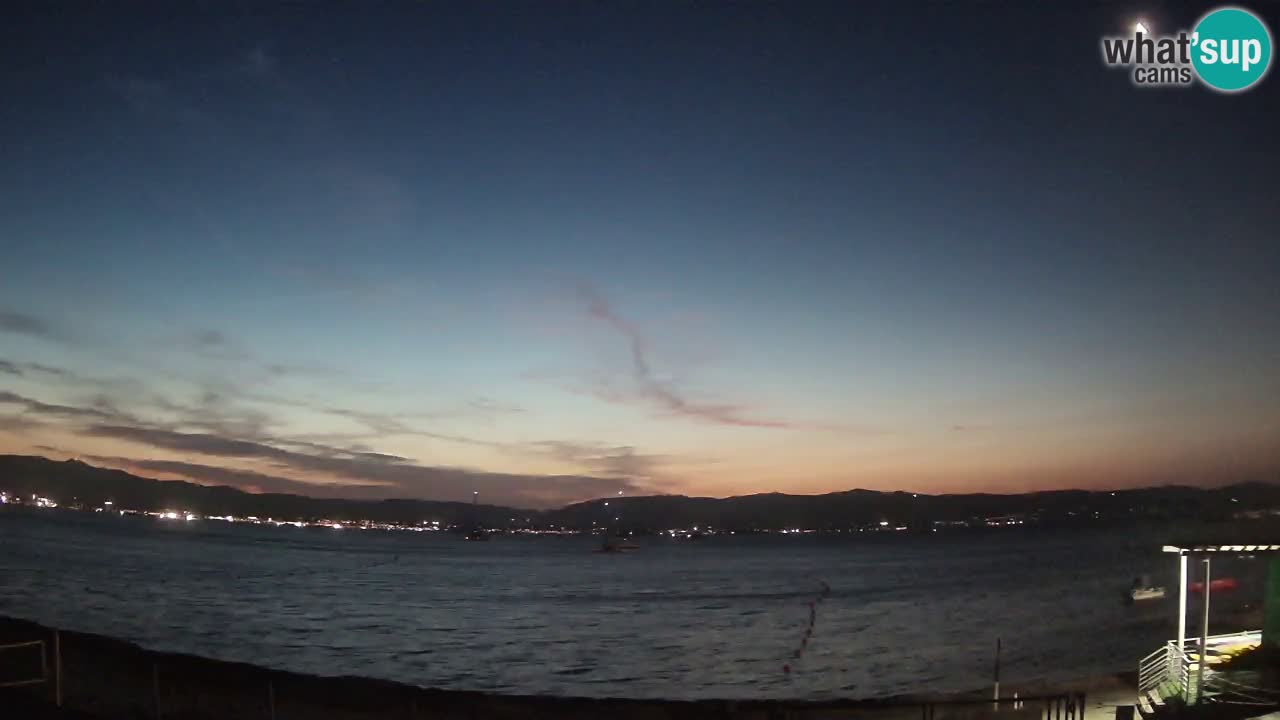 Webcam Cagliari Windsurf Club – Spiaggia del Poetto in diretta