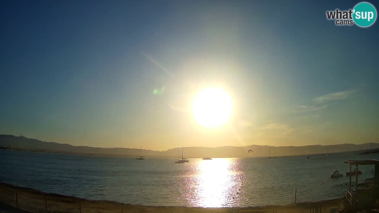 Webcam Cagliari Windsurf Club – Spiaggia del Poetto in diretta