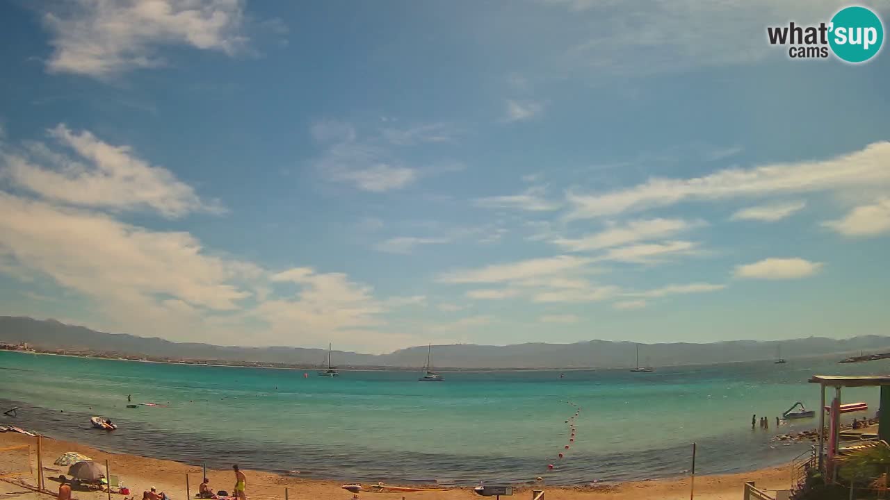 Webcam Cagliari Windsurf Club – Liveblick vom Poetto Strand