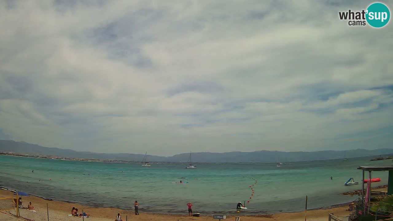 Webcam Cagliari Windsurf Club – Live from Poetto Beach