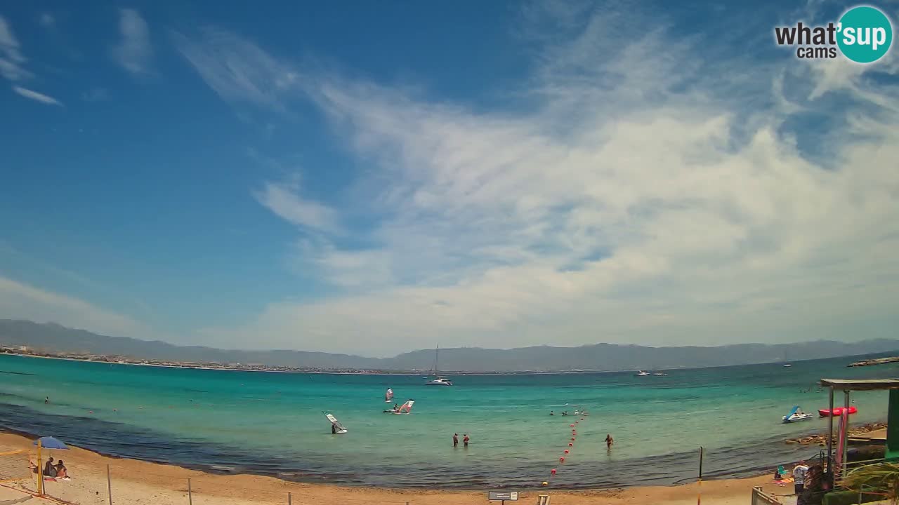 Webcam Cagliari Windsurf Club – Live from Poetto Beach