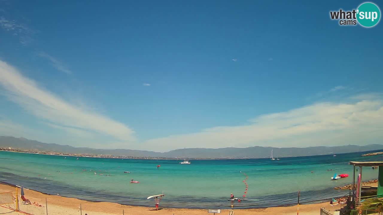 Webcam Cagliari Windsurf Club – Live from Poetto Beach