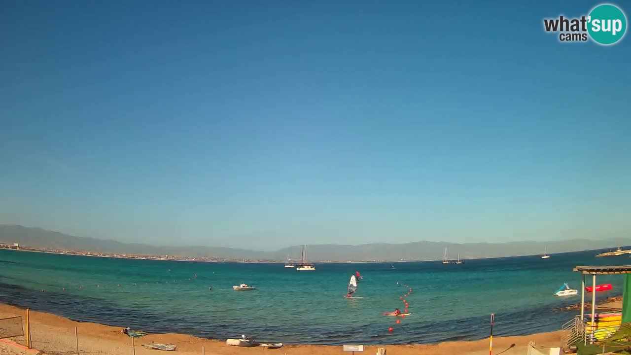 Webcam Cagliari Windsurf Club – Live from Poetto Beach
