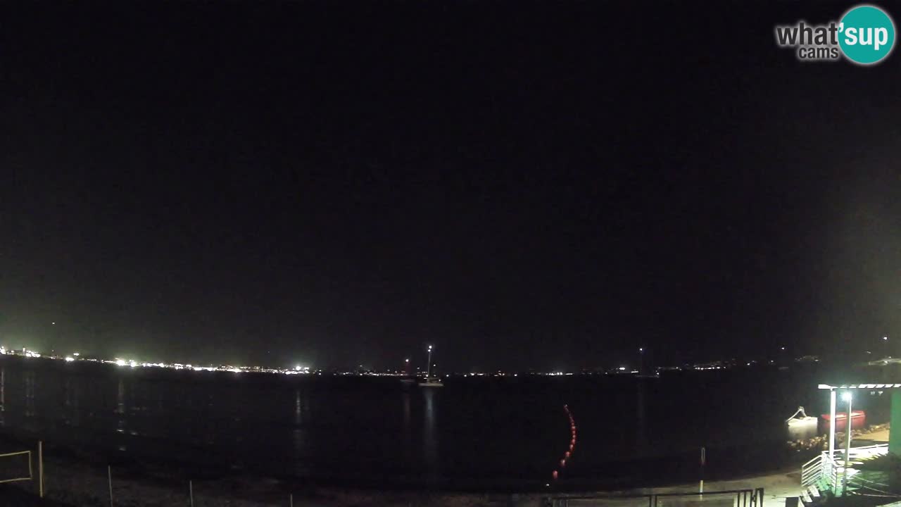 Web kamera Cagliari Windsurf Club – Poetto plaža uživo