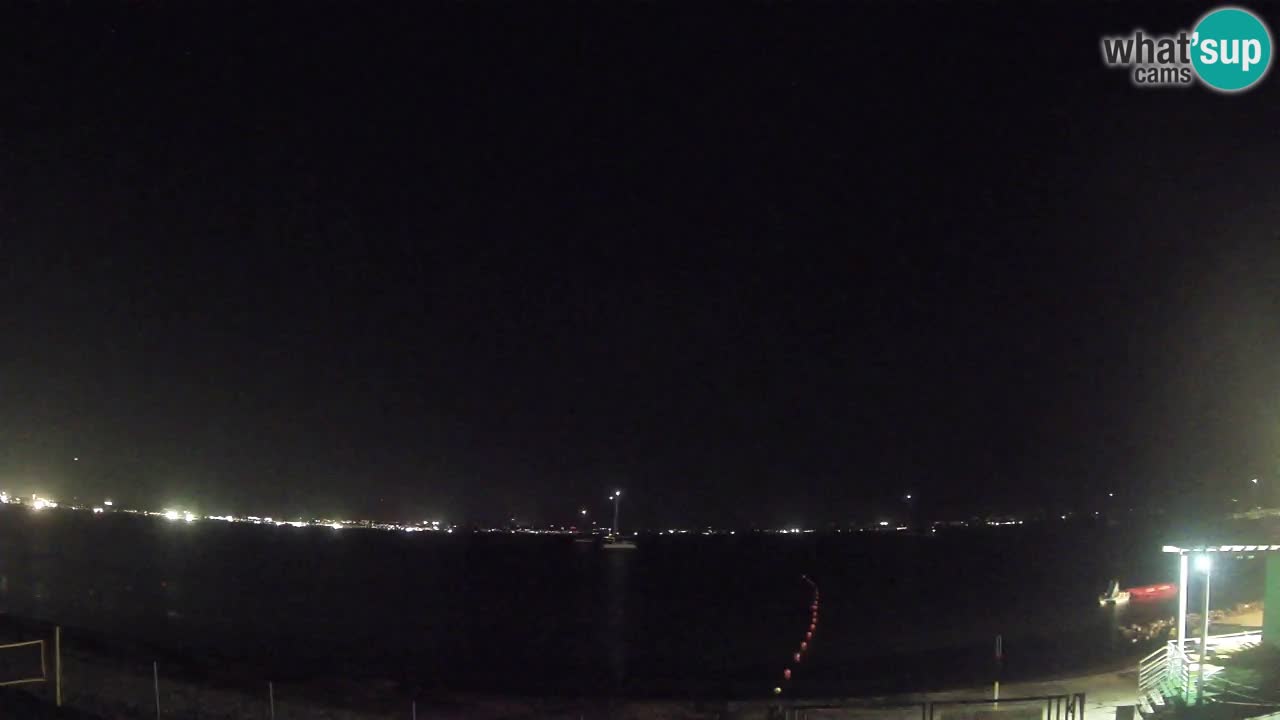 Spletna kamera Cagliari Windsurf Club – Pogled v živo s plaže Poetto