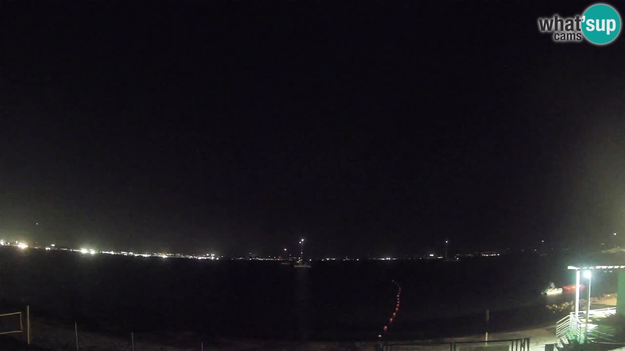 Spletna kamera Cagliari Windsurf Club – Pogled v živo s plaže Poetto
