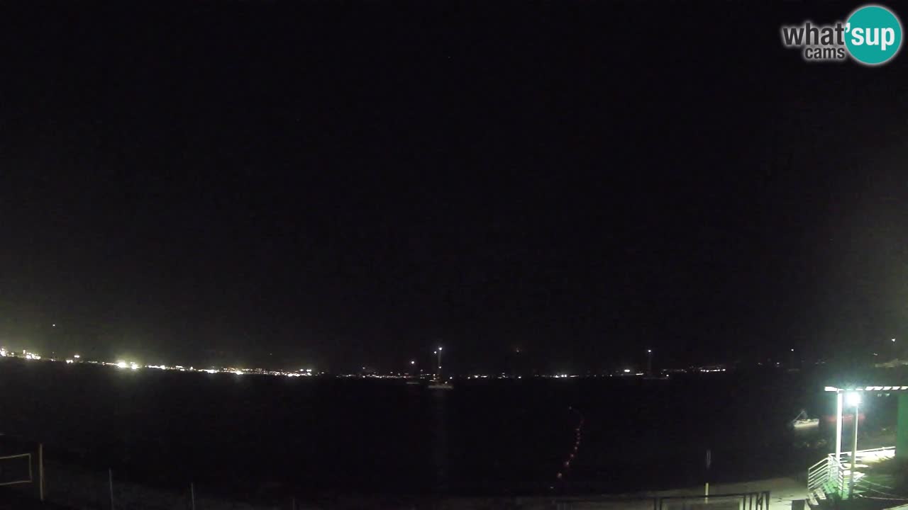 Spletna kamera Cagliari Windsurf Club – Pogled v živo s plaže Poetto