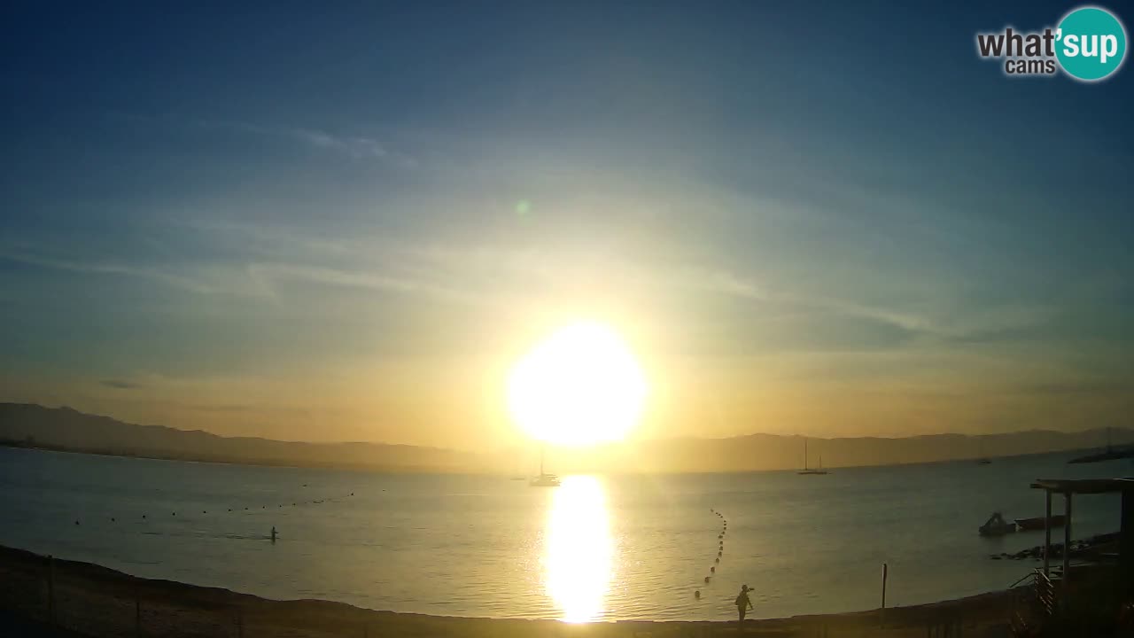 Webcam Cagliari Windsurf Club – Liveblick vom Poetto Strand