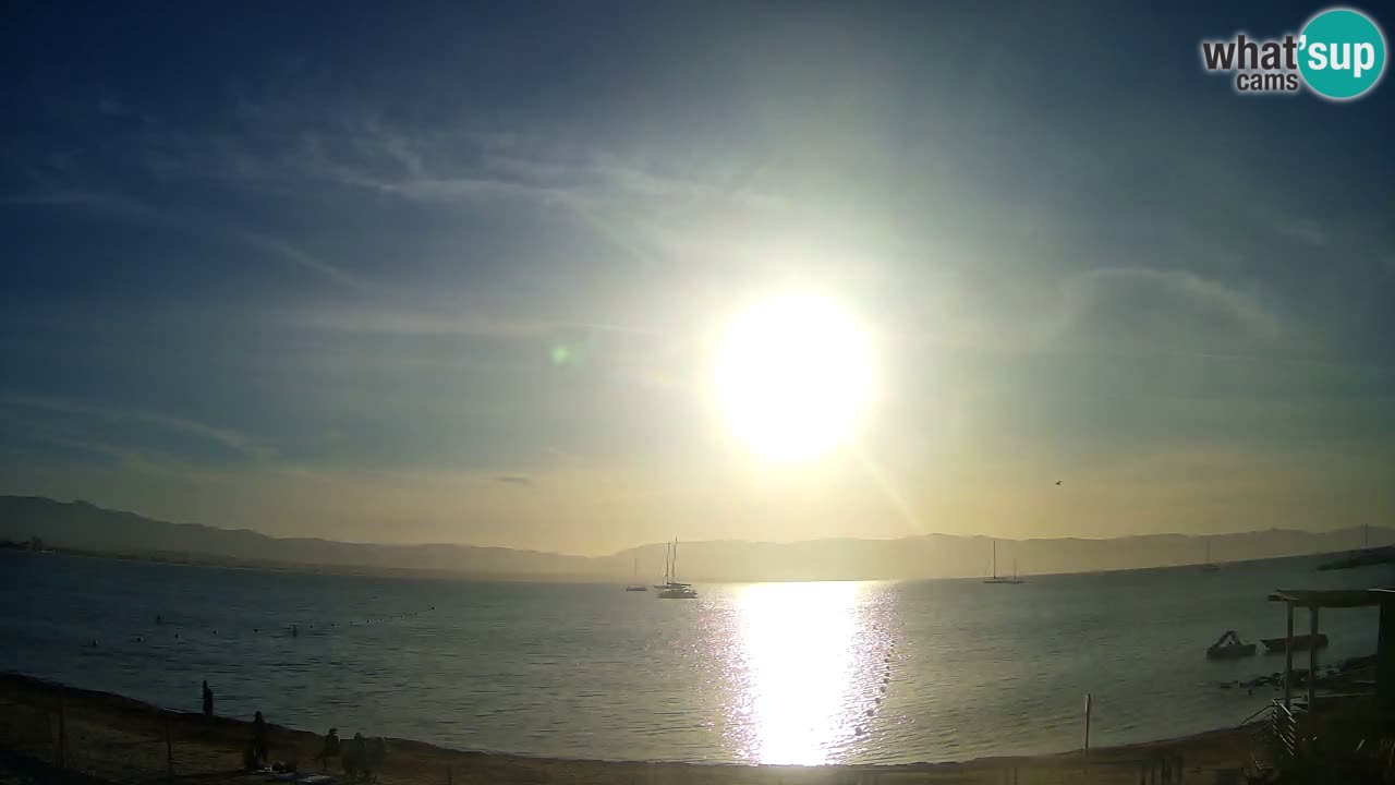 Webcam Cagliari Windsurf Club – Spiaggia del Poetto in diretta