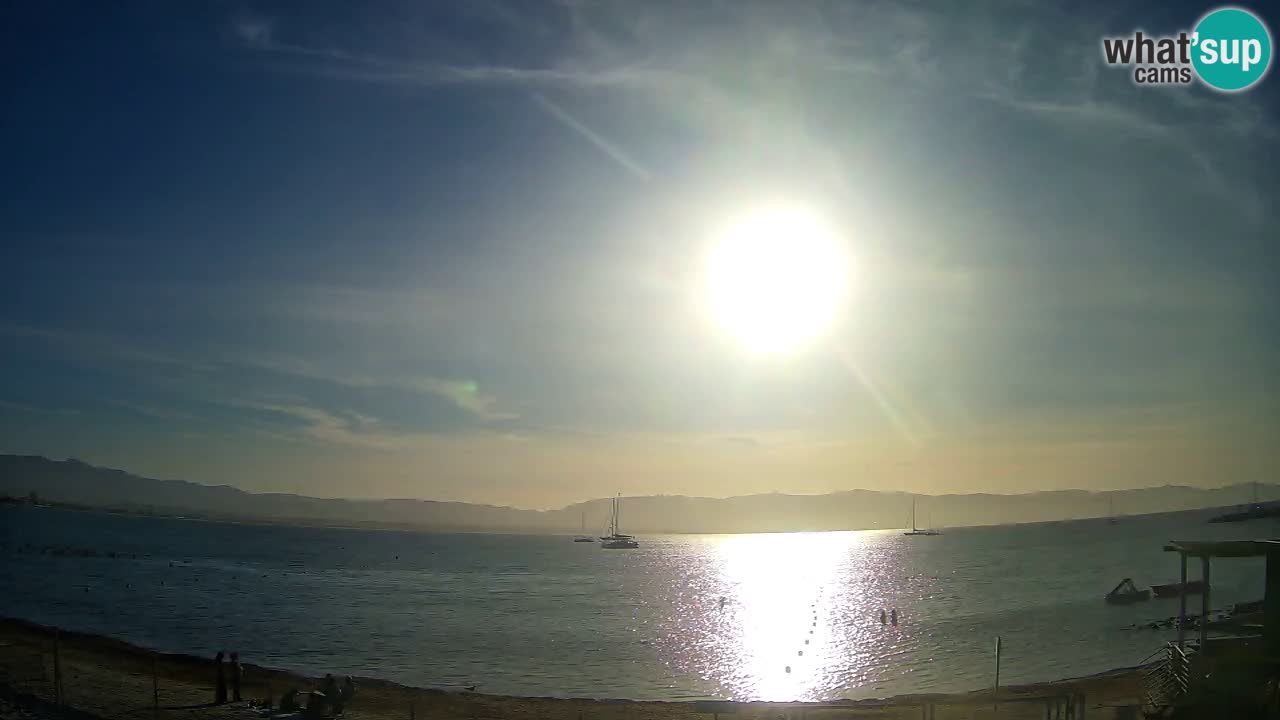 Webcam Cagliari Windsurf Club – Playa del Poetto en directo