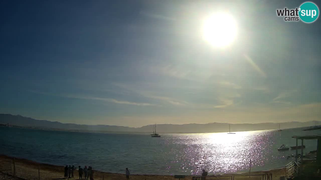 Webcam Cagliari Windsurf Club – Plage du Poetto en direct
