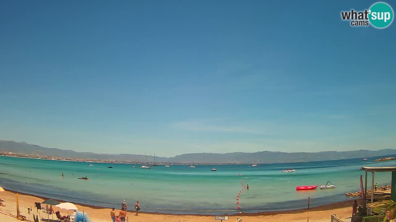 Webcam Cagliari Windsurf Club – Live from Poetto Beach