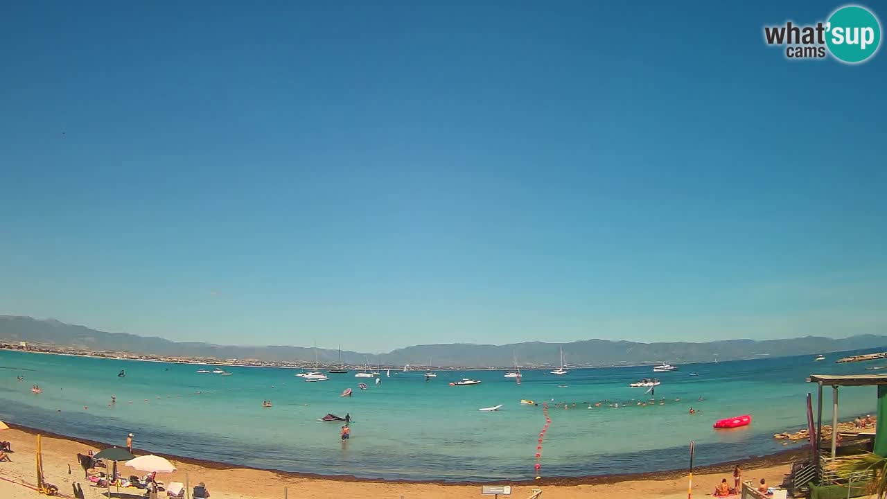 Webcam Cagliari Windsurf Club – Live from Poetto Beach