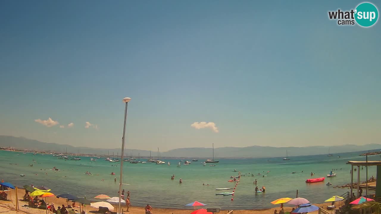 Webcam Cagliari Windsurf Club – Live from Poetto Beach