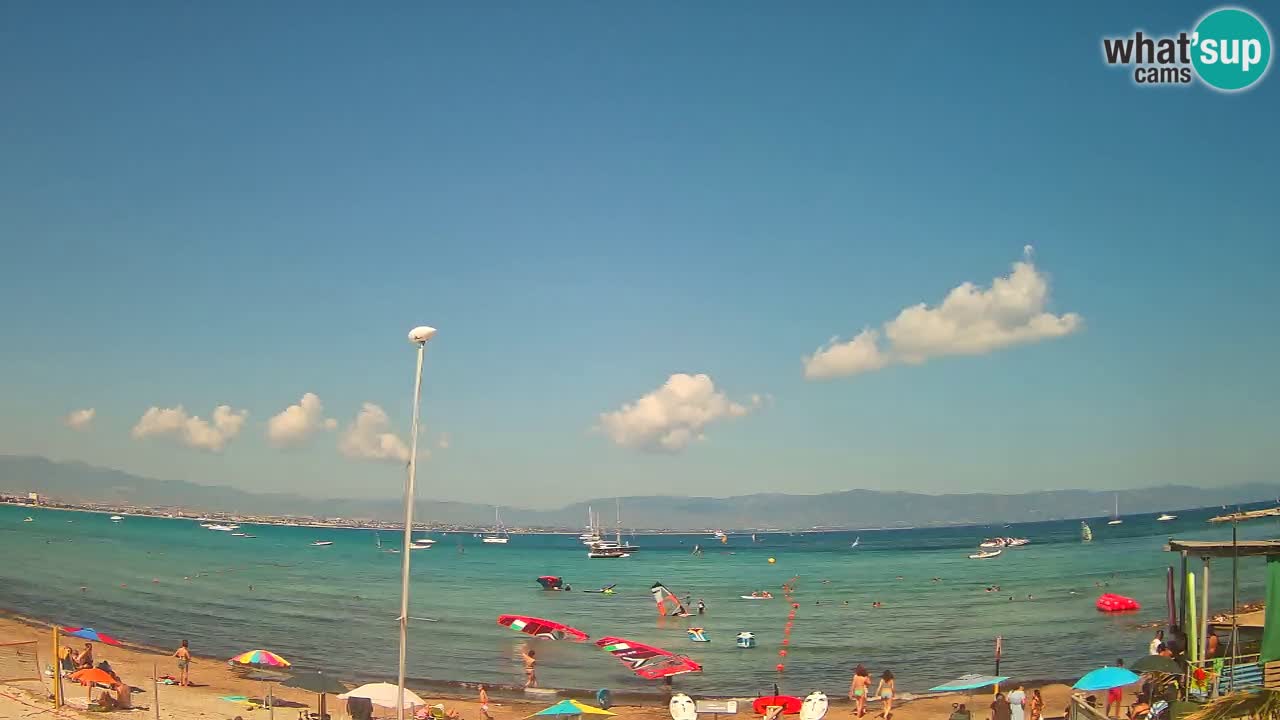 Webcam Cagliari Windsurf Club – Live from Poetto Beach