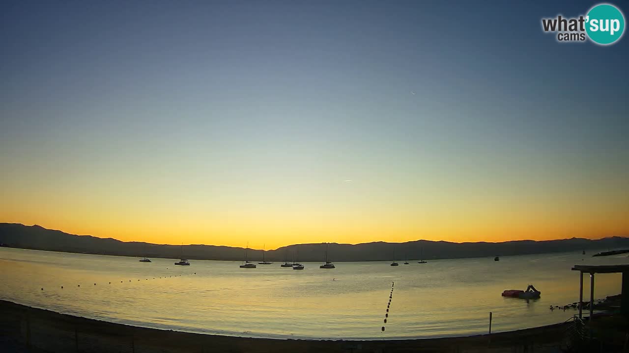 Webcam Cagliari Windsurf Club – Spiaggia del Poetto in diretta