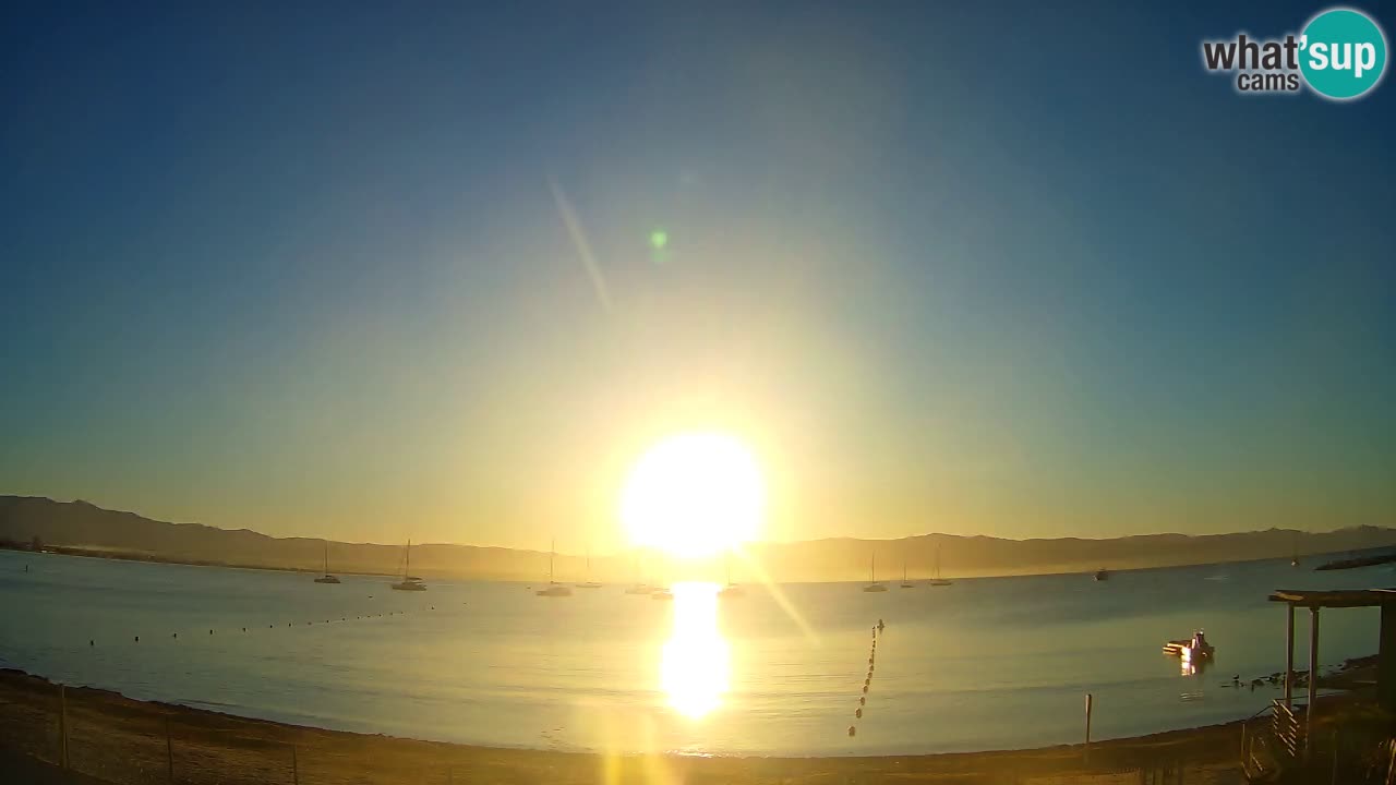 Web kamera Cagliari Windsurf Club – Poetto plaža uživo