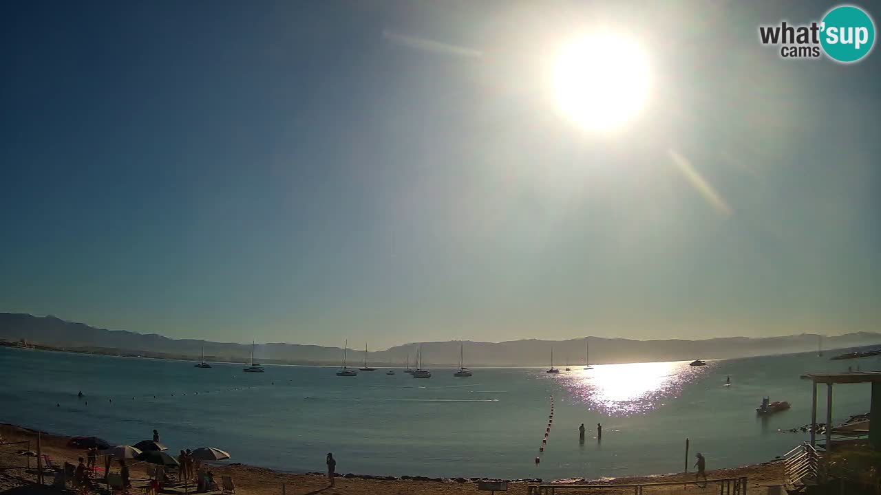 Web kamera Cagliari Windsurf Club – Poetto plaža uživo
