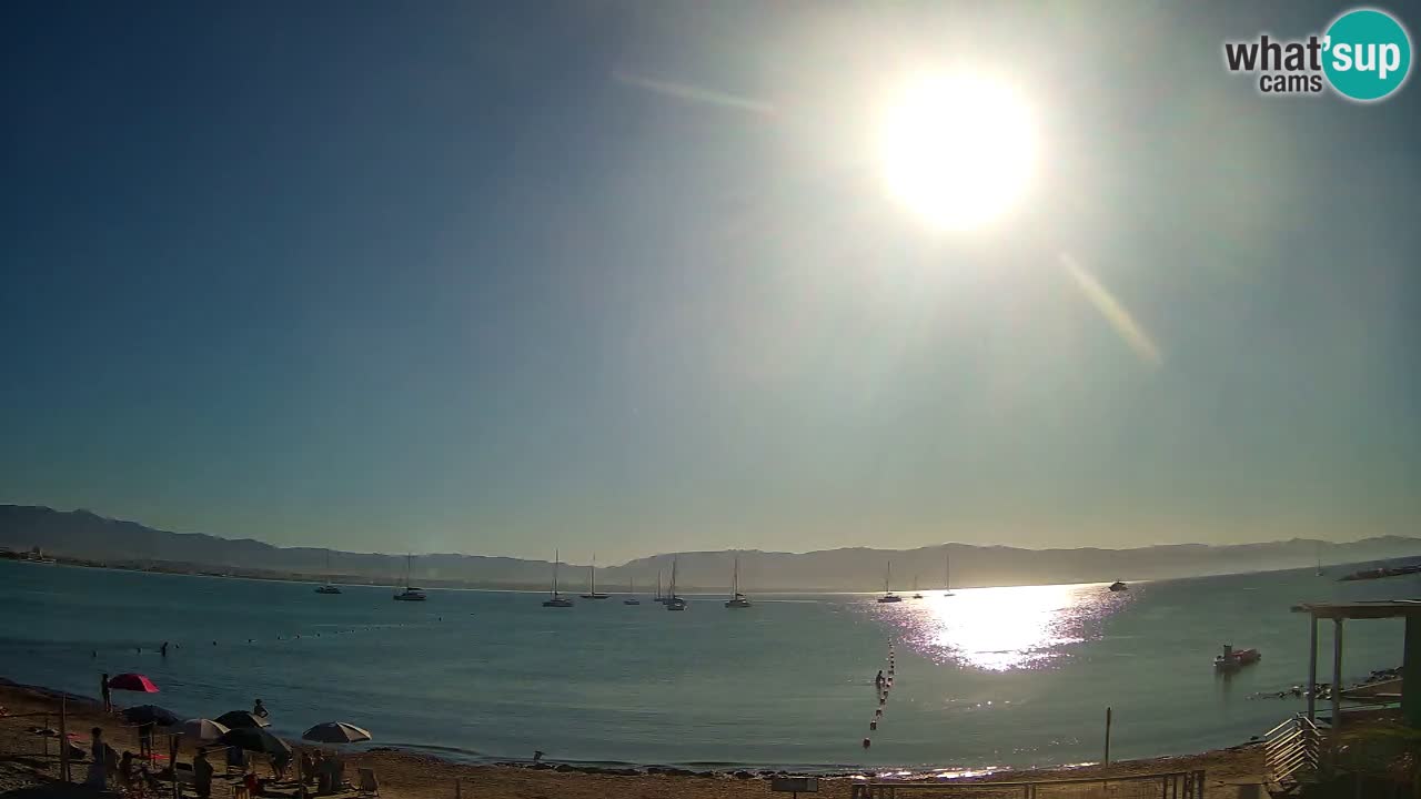 Webcam Cagliari Windsurf Club – Spiaggia del Poetto in diretta