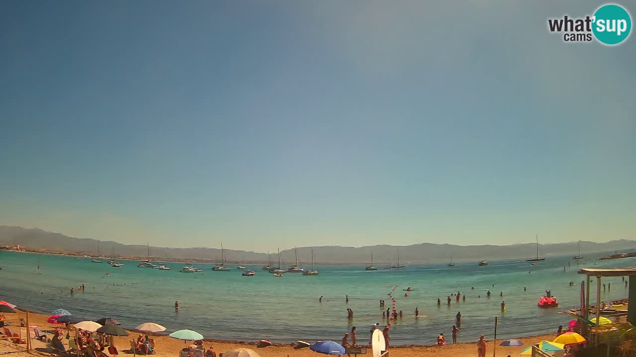 Webcam Cagliari Windsurf Club – Liveblick vom Poetto Strand