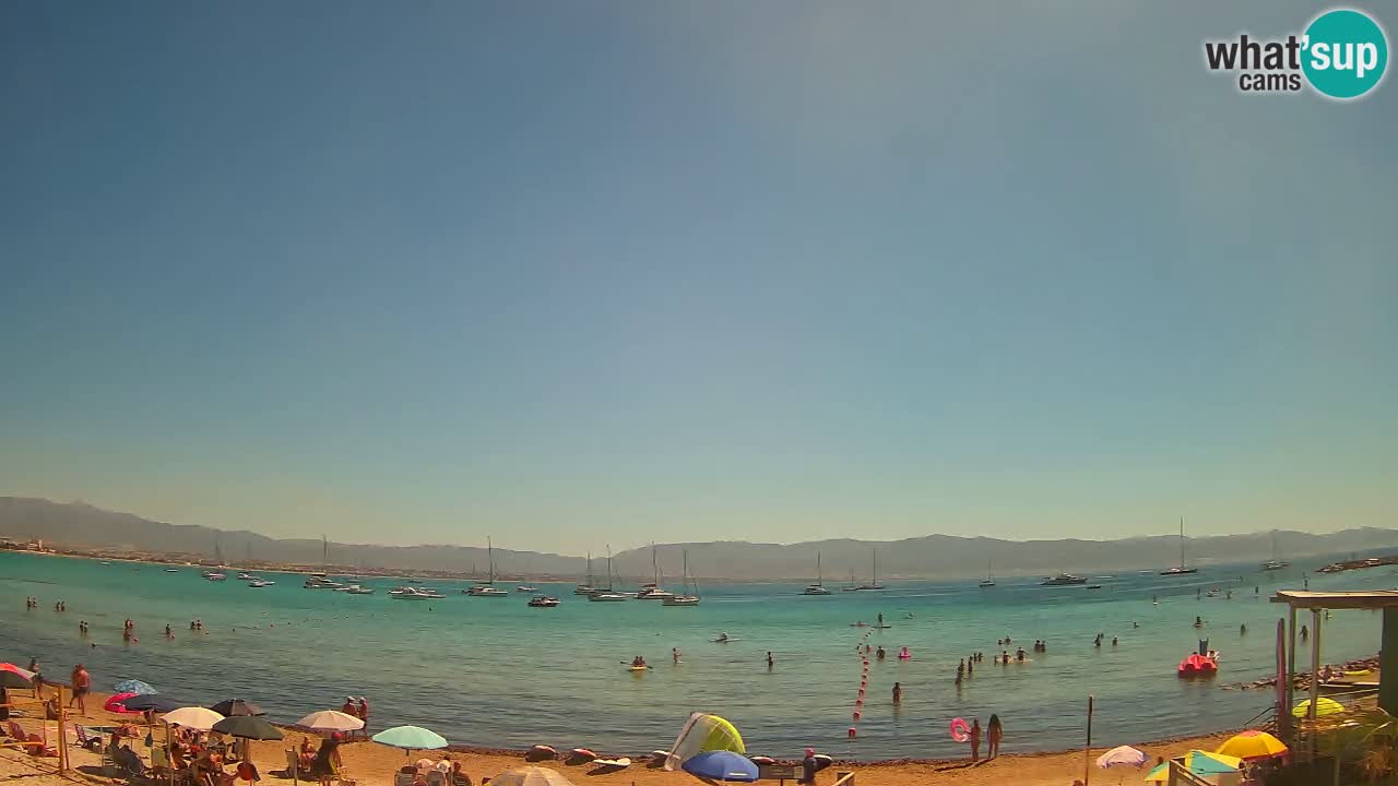 Webcam Cagliari Windsurf Club – Liveblick vom Poetto Strand