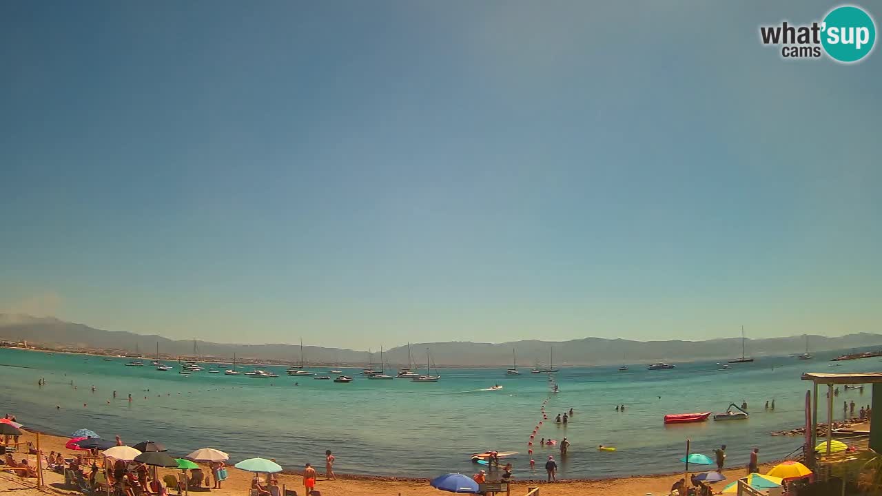 Webcam Cagliari Windsurf Club – Spiaggia del Poetto in diretta