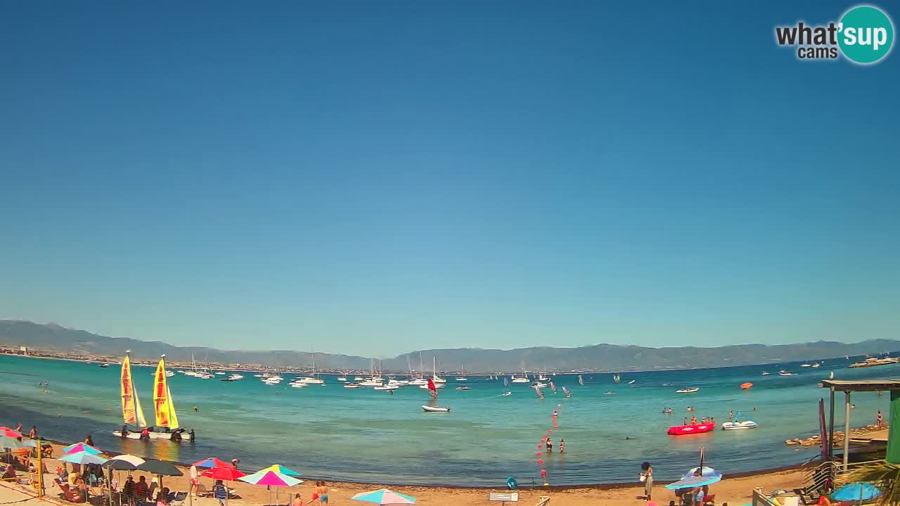 Webcam Cagliari Windsurf Club – Live from Poetto Beach