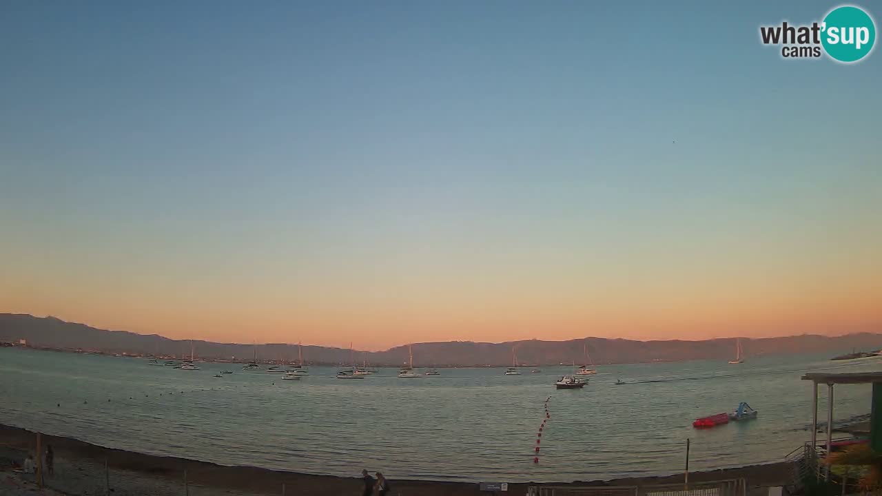 Webcam Cagliari Windsurf Club – Plage du Poetto en direct
